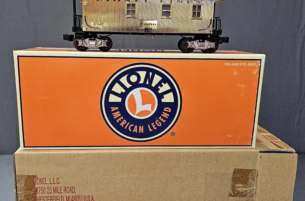 Lionel 100th Anniversary Gold Plated D/C CBS
