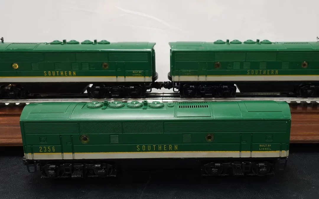 Lionel Postwar Southern 2356 F-3 A-B-A Set