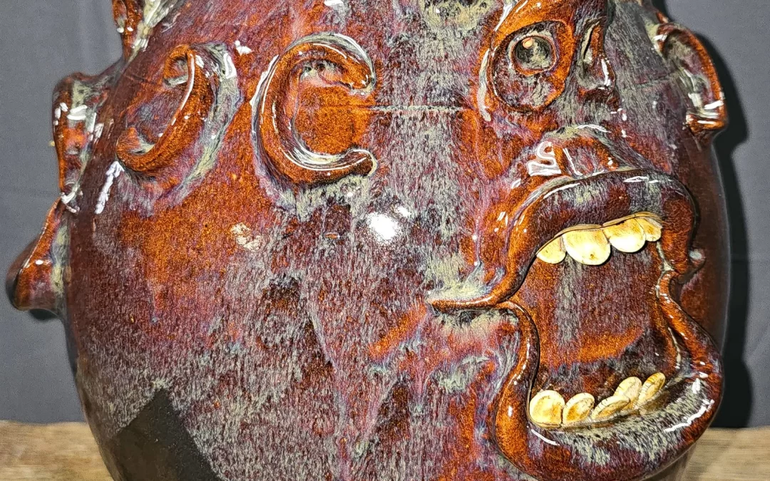 Stunning Roger Corn Multi-Face, Face Jug