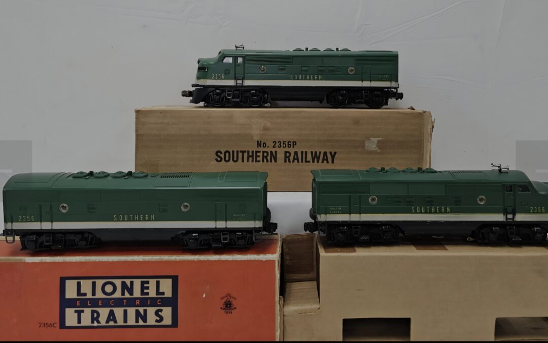 Lionel Postwar Southern A-B-A W/Boxes