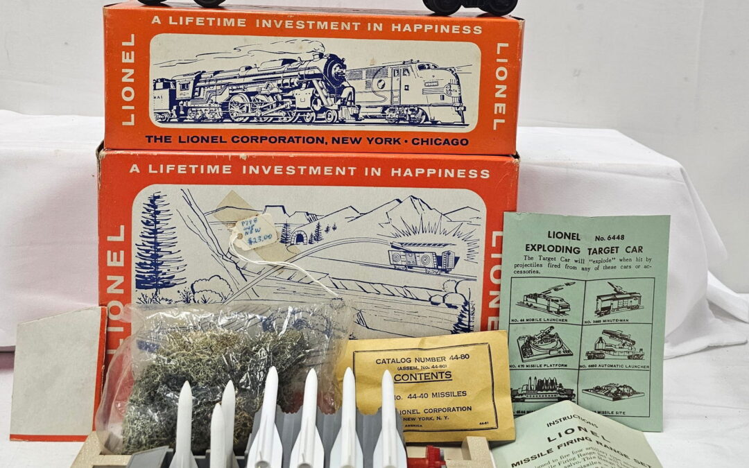 Lionel Postwar 448 Missile Firing Range Set W/Box