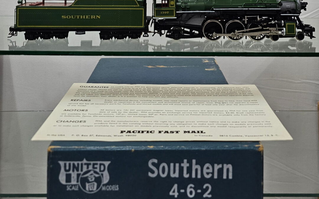 Scarce United Scale Model HO Brass Southern 4-6-2
