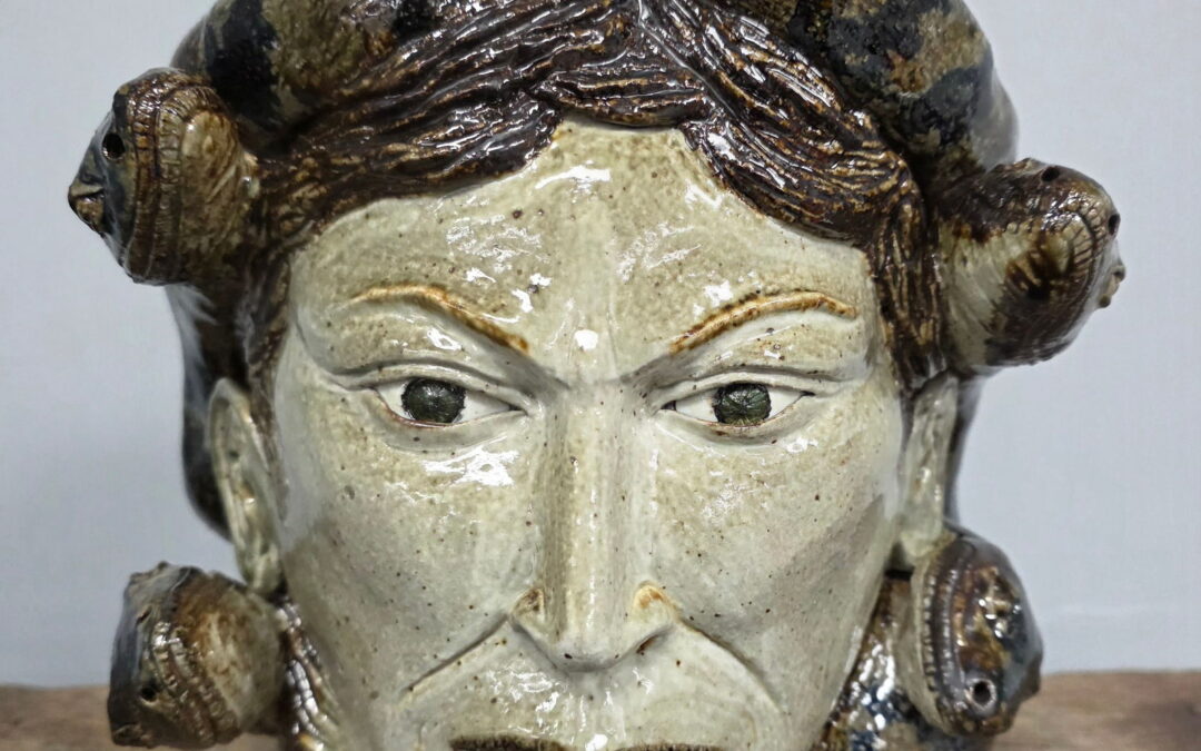 MIchel Bayne “Medusa” Face Figural