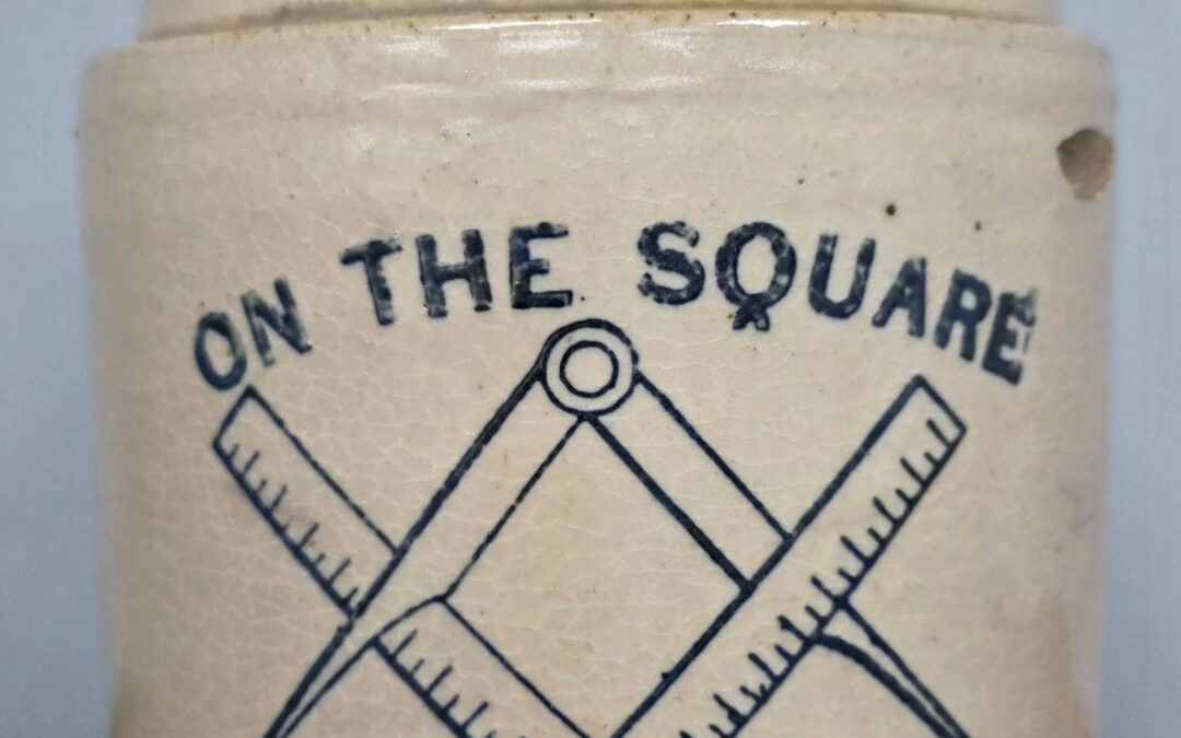 On the Square Paducah, KY 1 Gal Jug Whiskey Jug