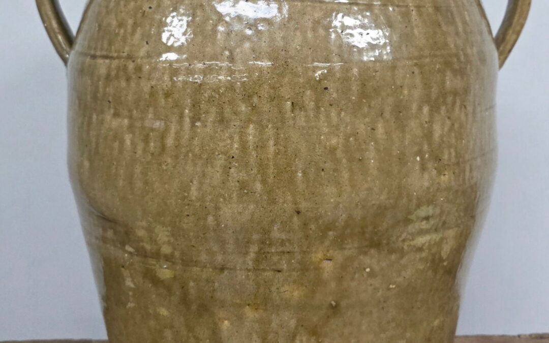 1840-50s 9 Gallon Randolph Co. Alabama Meat Jar